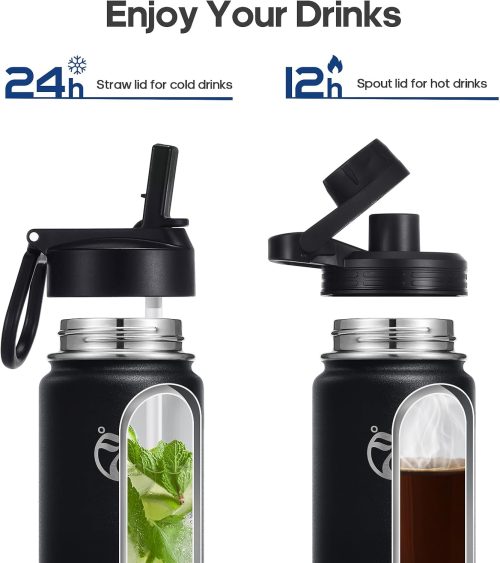 HydroPal Vacuum Insulated Stainless Steel Water Bottle - Image 5
