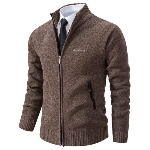 Shuanghao Men's Cardigan Sweater Knitwear Jacket Coat - Image 2