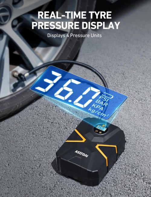 AstroAI Tyre Inflator Air Compressor 12V DC - Image 2