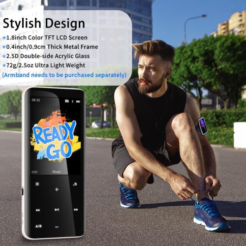 Volorful 96GB MP3 Music Player with Bluetooth 5.2 HiFi - Image 5