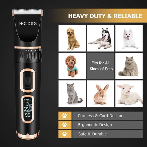 Dog Clippers Professional Heavy Duty Dog Grooming Clipper - Image 3