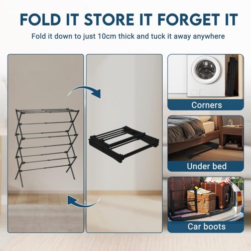 LOFTEY 3 Tier Clothes Airer - Image 4