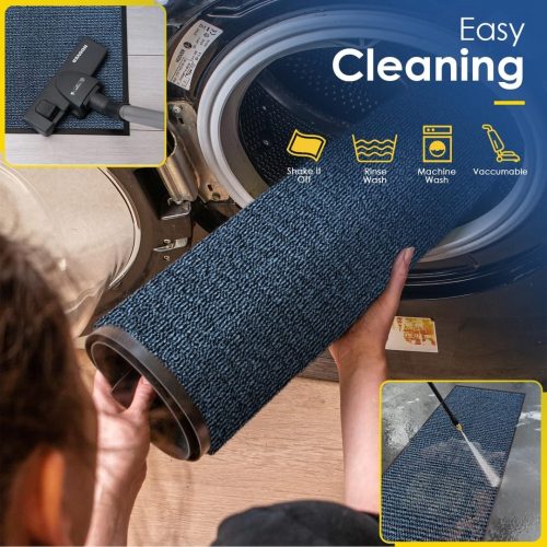 BLADO Door Mat Barrier Mat Non Slip Rubber Mats Washable Light Weight Heavy Duty - Image 3