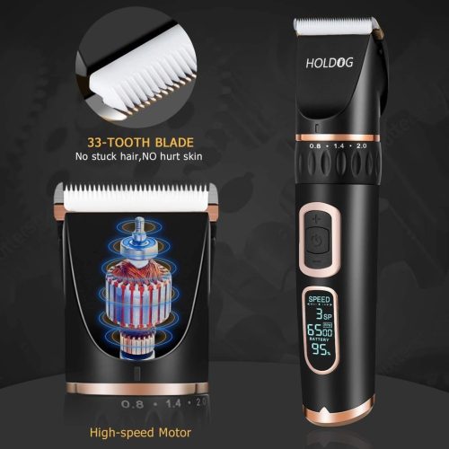 Dog Clippers Professional Heavy Duty Dog Grooming Clipper - Image 5
