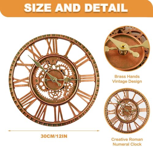 Taodyans Outdoor Waterproof Wall Clock - Image 3