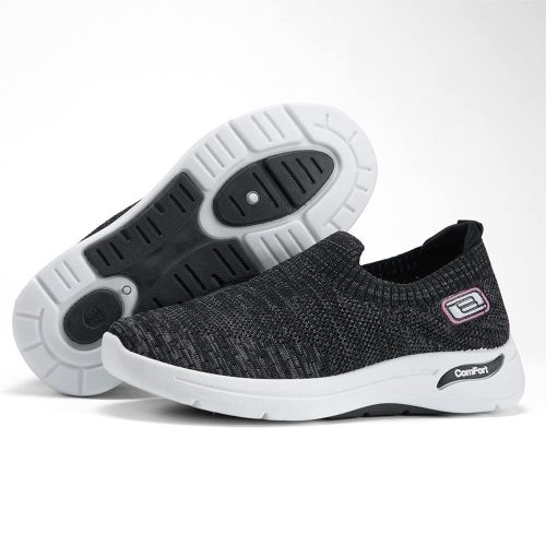 STQ Slip on Trainers Women Comfortable Summer Walking Shoes - Image 2