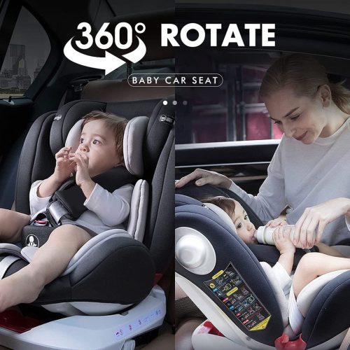 LETTAS 360 Rotation Baby Car Seat - Image 4