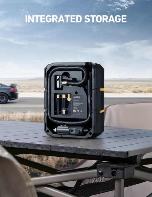 AstroAI Tyre Inflator Air Compressor 12V DC - Image 8