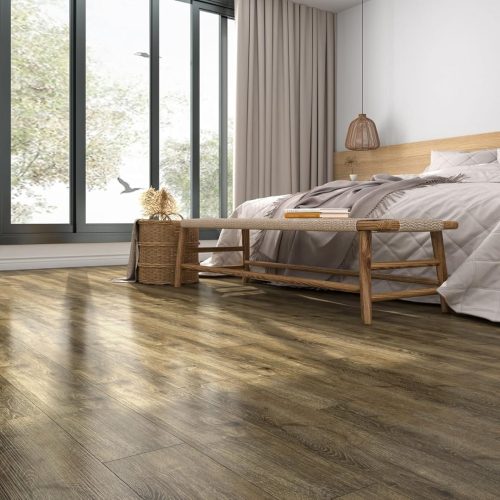 FunStick 90×15CM 35 Pcs Peel and Stick Tiles Kitchen Brown Wood Effect Vinyl Flooring Stick on Tiles for Bathroom Floor - Image 4