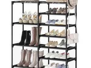 KOMI Adjustable Shoe Rack