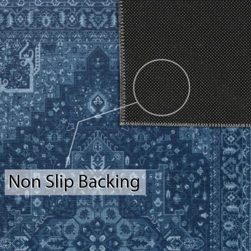 Vernal Aurelia Machine Washable, Non Shedding, Non Slip Area Rug for Living Room - Image 3
