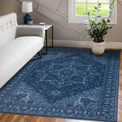 Vernal Aurelia Machine Washable, Non Shedding, Non Slip Area Rug for Living Room - Image 2