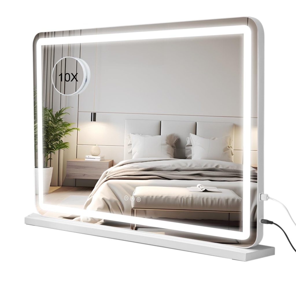 Hollywood Vanity 80x55cm Mirror with Lights and Bluetooth