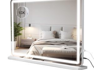Hollywood Vanity 80x55cm Mirror with Lights and Bluetooth