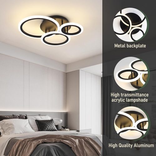 EIDISUNY Modern Led Dimmable Ceiling Light - Image 6