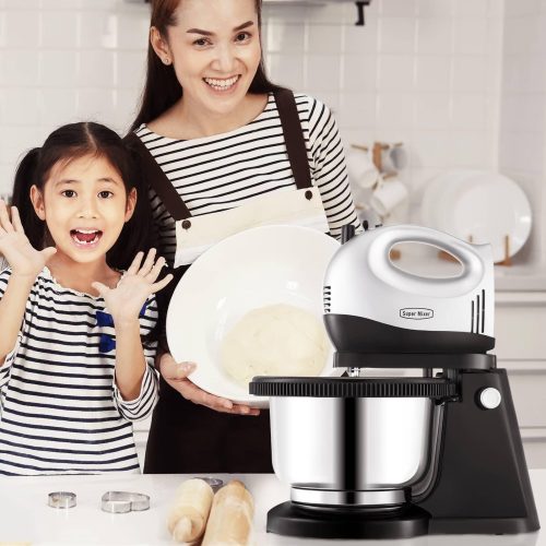 Hand and Stand Mixer Electric Set for Baking - Image 2