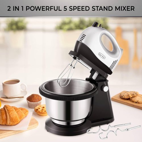 Hand and Stand Mixer Electric Set for Baking - Image 5