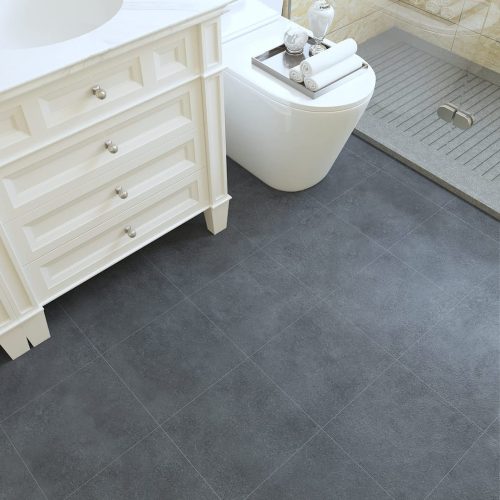 VEELIKE Grey Floor Tiles Self Adhesive Stick on Floor Tiles for Bathroom Kitchen - Image 6