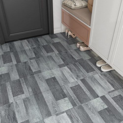 FunStick 90×15CM 35 Pcs Grey Vinyl Flooring Planks Wood Effect Stick on Floor Tiles for Kitchen Bathroom Flooring - Image 8