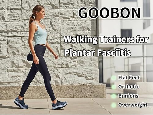 GOOBON Womens Walking Trainers with Arch Support - Image 7