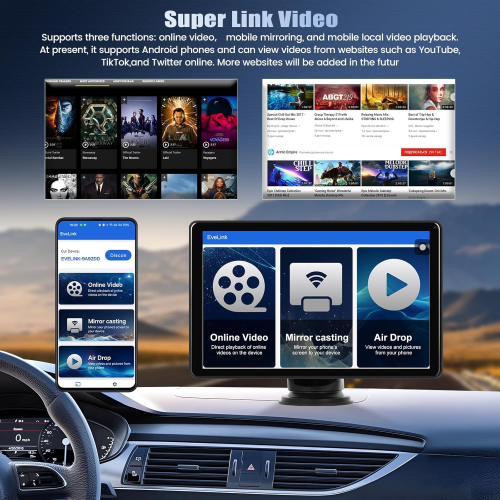 -inch touchscreen wireless car stereo - Image 6