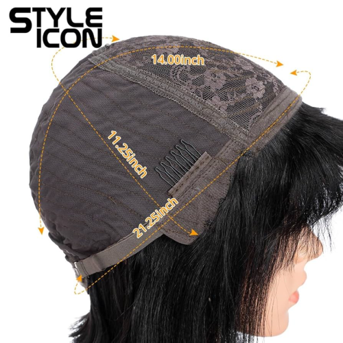 Style Icon 99J Bob Human Hair Wig - Image 6