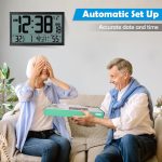 Sukeen LCD Radio Controlled Wall Clock - Image 7