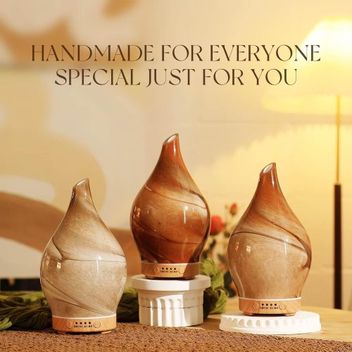 Porseme 150ml Glass Aromatherapy Essential Oil Diffuser - Image 4