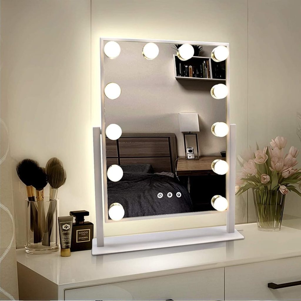 TUREWELL Hollywood Makeup Mirror with Lights