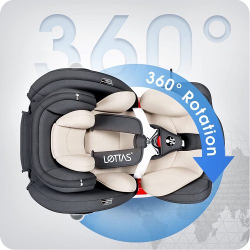 LETTAS 360 Rotation Baby Car Seat - Image 5