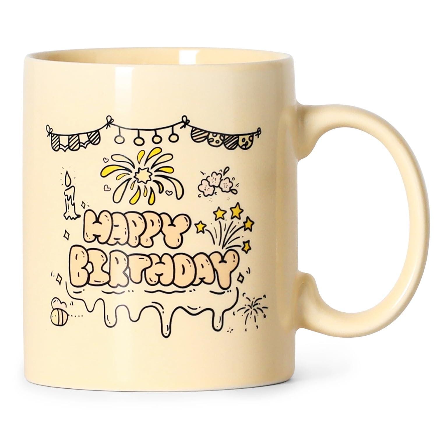 SHOWFULL Happy Birthday Coffee Mug