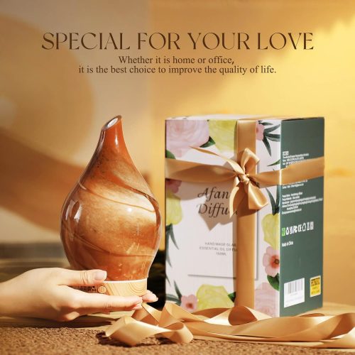 Porseme 150ml Glass Aromatherapy Essential Oil Diffuser - Image 6