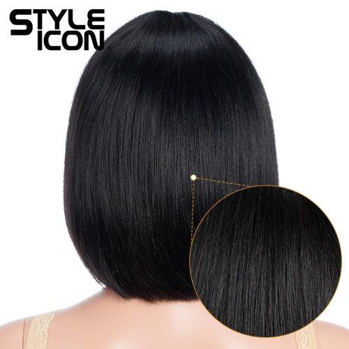 Style Icon 99J Bob Human Hair Wig - Image 5