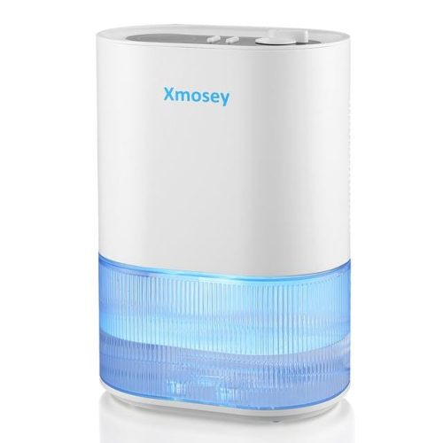 Xmosey 2000ML Premium Multifunctional Dehumidifier - Anti-Mould, Low Noise, Auto-Off for Home & Garage (White)