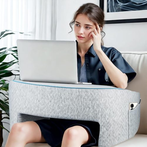 BSTGEKELY Reading Pillow for Lap,Arm Rest Pillow for Adult, Gaming Pillow for Bed and Sofa