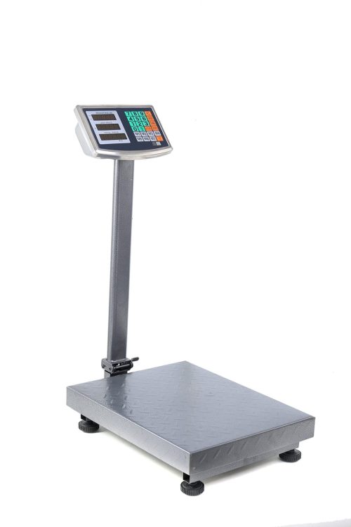 HF Commercial Postal Scales 150kg 40x30cm Platform Scale Heavy Duty Digital Electronic Computing Industrial Weighing Shop Weight Balance