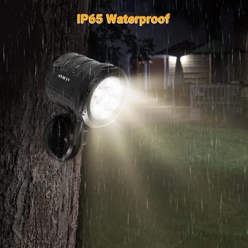 Security Lights Outdoor Motion Sensor, ASOFTY 6 LED 1000 Lumen PIR Wireless Spotlights with Remote Control, IP65 Waterproof 6000K Motion Flood Light for Garage Yard Porch and Patio - Image 7